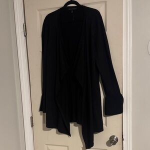 White House Black Market Black Cardigan
